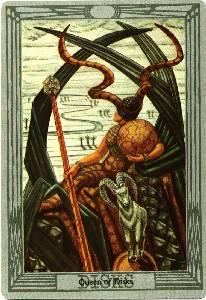 The Queen of Pentacles